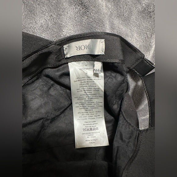 Dior x Peter Doig Baseball Cap Medium Hat Snap Dad GOAT - Picture 10 of 15